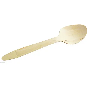 Příbor Bio lžička 16cm/10ks dřevo