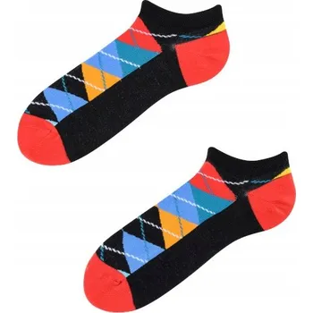 TODO SOCKS Extravaganza Low Kotníkové Ponožky Romby 39-42