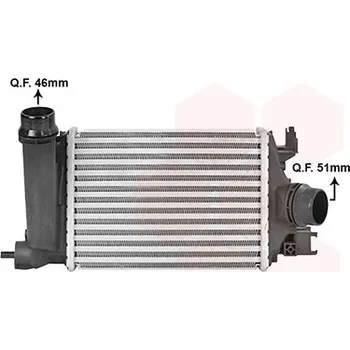 Chladič motoru Chladič turba VAN WEZEL 15014703