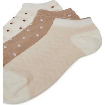 Dámské ponožky Nine West ponožky krátké bezová žena KR_NW_FRESITA_Z_SS25