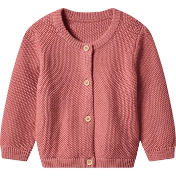 Dívčí svetr lupilu® Dětský pletený svetr s BIO bavlnou (světle růžová, 62/68)