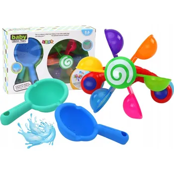 Hračka pro nejmenší HRAČKA DO VODY OTOČNÉ MISKY PŘELÉVÁNÍ VODY DO VANY