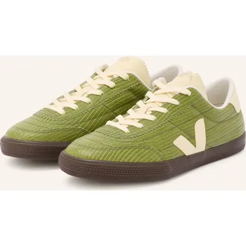 Dámská móda Veja Tenisky Panenka, zelená / zlatá / béžová