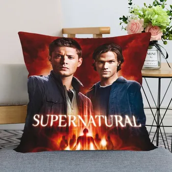 Polštář Povlak na polštářek Lovci duchů - Dean a Sam Winchester