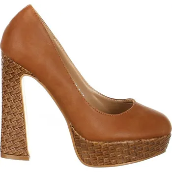 Dámské lodičky TopMode Moderní lodičky s neobvyklým podpatkem 84049