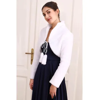 Bolerko TopMode Hřejivé bolerko s rukávem 1090591