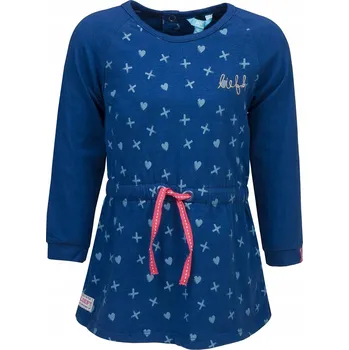 Dívčí šaty Dívčí tmavě modré šaty Lief s dlouhým rukávem, vel. 110