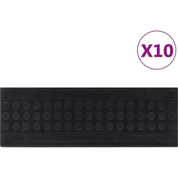 Nášlap na schod Nášlapy na schody 10 ks 25 x 75 cm guma - 8721012224469