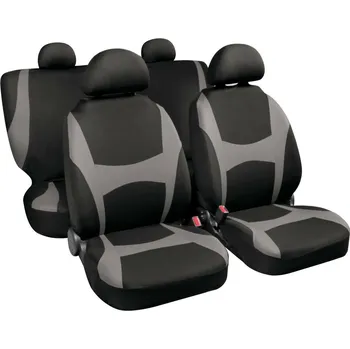 Potah sedadel CAPRI černo šedé