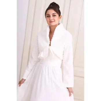 Bolerko TopMode Teplé kožešinové bolerko na šaty 1001940