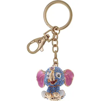 Bonbon Přívěsek na klíče zlatý slon