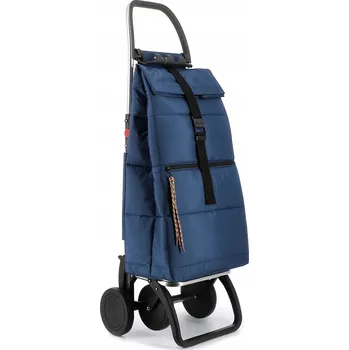 Nákupní vozík Rolser modrý polyester