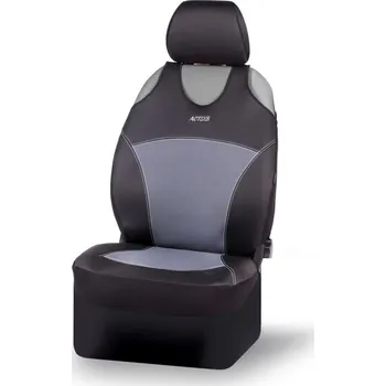 UNIVERZÁLNÍ autotričká Leather look grey - black