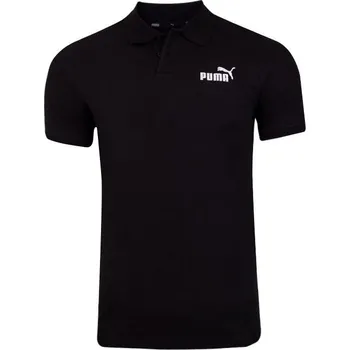 Pánské tričko PUMA TRIČKO PÁNSKÉ POLO TRIČKO ESS PIQUE POLO BLACK 586674 01 Velikost: M