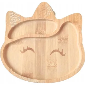 Miska Smukee béžová bambusová