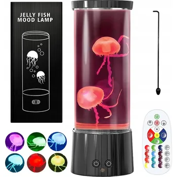 Lampička Lampa Z Meduzą Barevné Noční Lampa Akvarijní lampa pro děti Dárek