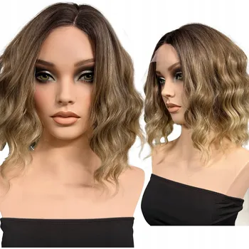 Paruka Paruka polodlouhé syntetické vlasy blond Althair dámská