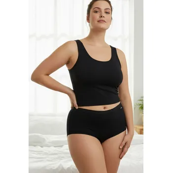 Kalhotky TopMode Klasické bavlněné kalhotky s nohavičkou 703226