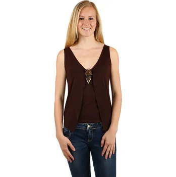 TopMode Dámské vrstvené tílko s ozdobou 139669