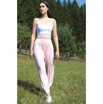 Dámské kalhoty TopMode Jednobarevné harémové kalhoty 1026336