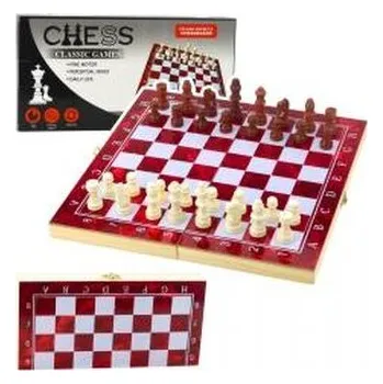 Desková hra Szachy,Tryktrak i Warcaby 3w1