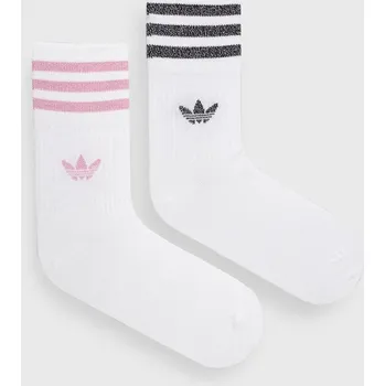 Pánské ponožky Ponožky adidas Originals (2-pack) HK0301 bílá 00X, vel. 43/45