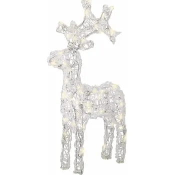 Vánoční dekorace LED dekorace Jelen, V61 cm, 50 LED diod