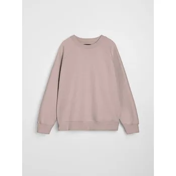 Dámské oblečení Sinsay - Mikina s kulatým výstřihem - béžová - 827EX-80X - 827EX-80X-XS-1