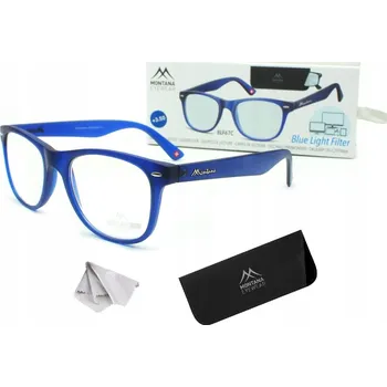 Brýle na čtení KOREKČNÍ BRÝLE PLUSKY NA ČTENÍ K POČÍTAČI S FILTREM MODRÉHO SVĚTLA + HADŘÍK +1.50