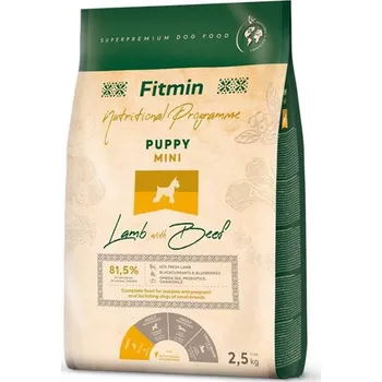 Krmivo pro psa Fitmin Dog Mini Puppy Lamb & Beef 2,5 kg