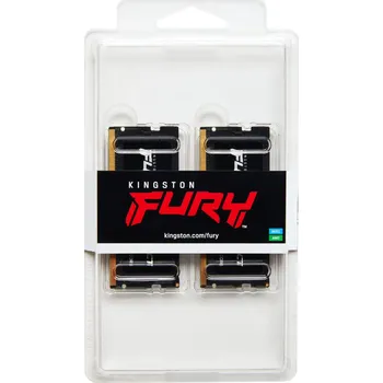 Operační paměť Kingston FURY Impact DDR5 64GB (Kit 2x32GB) 4800MHz SODIMM CL38 KF548S38IBK2-64
