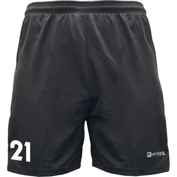 Florbalová hůl Potištěné funkční kraťasy FREEZ Z-80 SHORTS BLACK FBC BÍLOVEC - vel. L