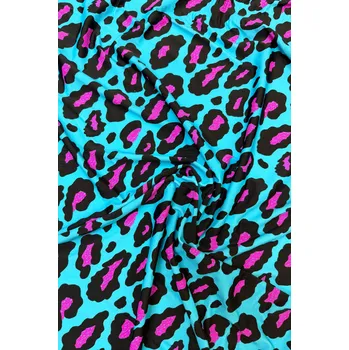 Plavkovina leopard tyrkysová