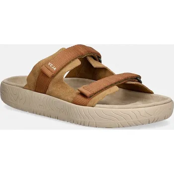 Pánská móda Pantofle Veja ARPOADOR SUEDE, 43, hnědá, 88X