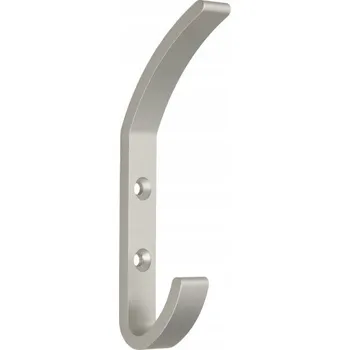 Věšák Nástěnný věšák s háčkem GAMET WA02 přírodní hliník