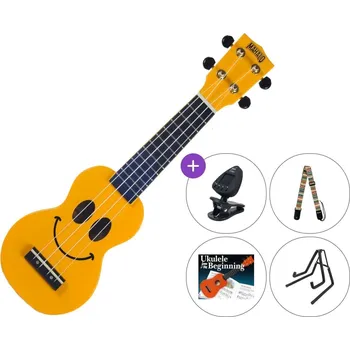 Hudební nástroj Mahalo U-SMILINO SET Yellow Sopránové ukulele