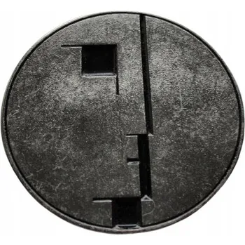 Obraz Hudební kovová placka