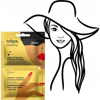 Pleťová maska Tołpa maska na obličej/krk/ dekolt Tołpa 5 ml