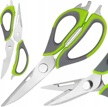 Kuchyňské nůžky Nůžky kuchyňské multifunkční univerzální rozkládací nůžky + POUZDRO