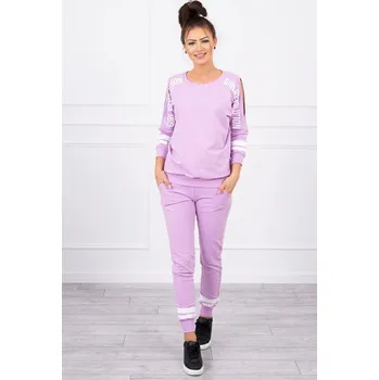 TopMode Dámská teplákovka s průstřihy na rukávech 615753