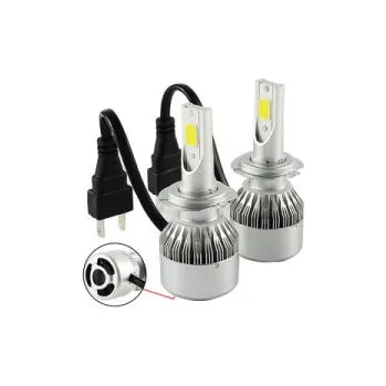 Halo LED žárovka 9-32V (H3) - 30W 2ks s ventilátorovým chlazením