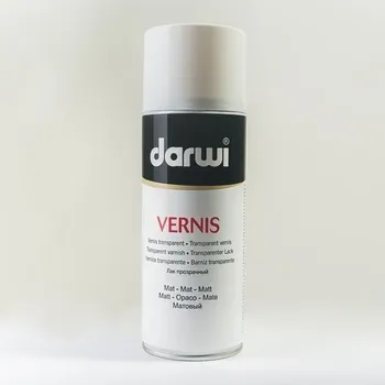 Barva ve spreji DARWI transparentní lak matný 400 ml v