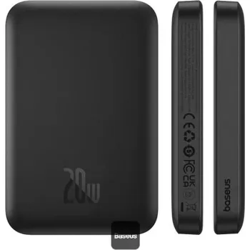 Powerbanka Baseus Magnetic Mini Air 6000mAh, 20W černá