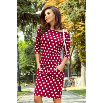 Dámské šaty TopMode Lehké dámské šaty s puntíky 661760