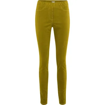 TopMode Manšestrové dámské kalhoty z biobavlny 603245