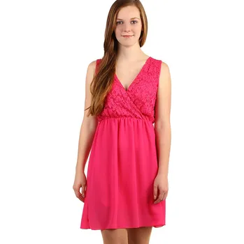 Dámské šaty TopMode Šifonové šaty s krajkovým vrškem 269264