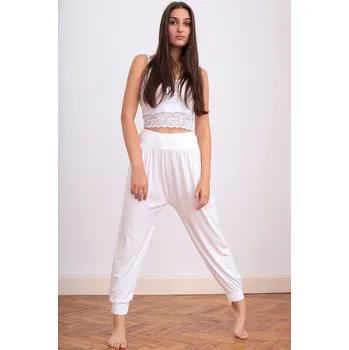 Dámské kalhoty TopMode Jednobarevné harémové kalhoty 1026334