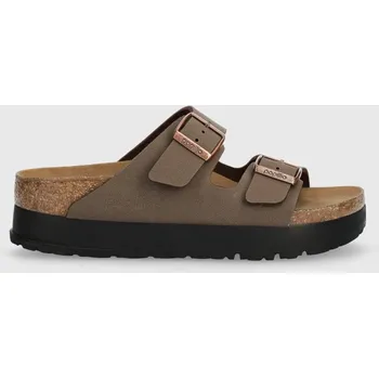 Dámské pantofle Pantofle Birkenstock Arizona Platform Flex 1027417.Mocca hnědá 88X, EUR 38