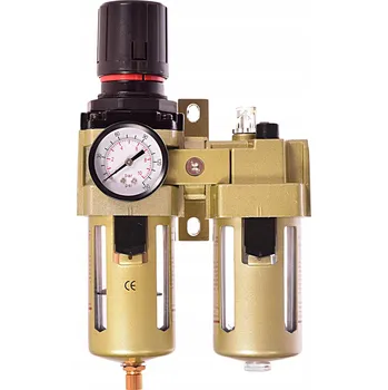 Kompresor JEDNOTKA ÚPRAVY VZDUCHU FILTR REDUKTOR PŘIMAZÁVAČ 1/2" KE KOMPRESORU