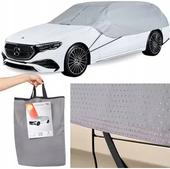 Plachta na motorové vozidlo Poloviční plachta na auto hatchback Nava Group vel. M šedá